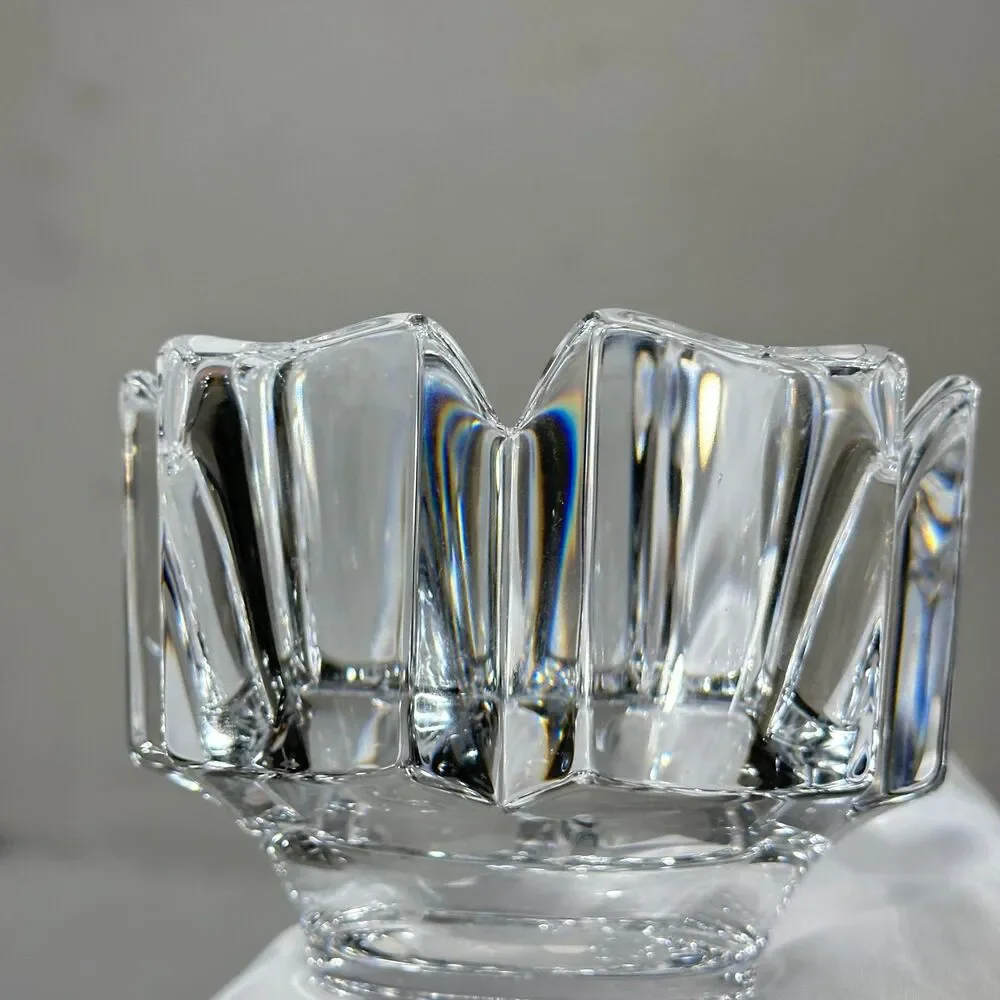 Orrefors White and Silver Dinnerware